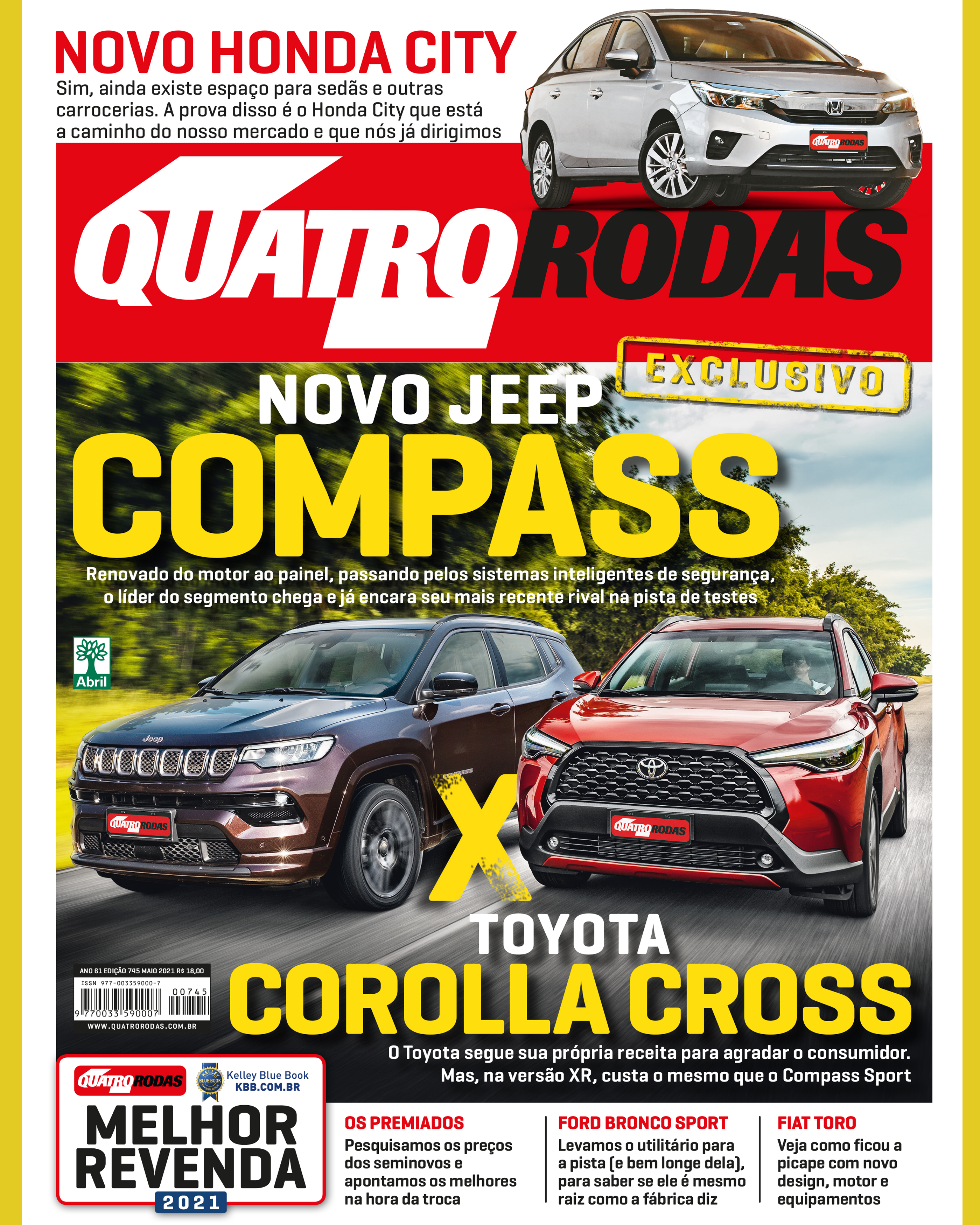 Cover Quatro Rodas 745 May 2021