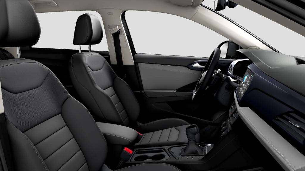 Volkswagen Taos Comfortline bancos (1) Volkswagen Taos Comfortline bancos de couro