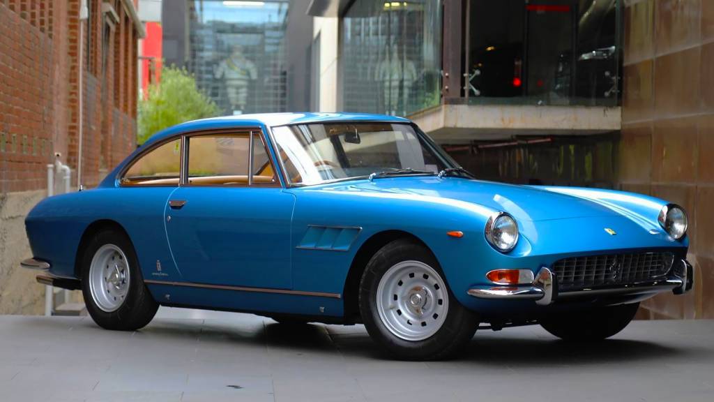 1967 Ferrari 330 GT V12 Ice Blue RHD 1967 Ferrari 330 GT V12 Ice Blue RHD