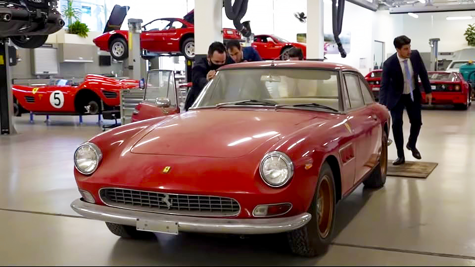 1967 Ferrari 330 GT V12 encontrada na Austrália