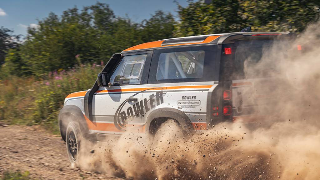 Bowler 5 O Defender Modificado pela Bowler será um veículo exclusivo para rallys