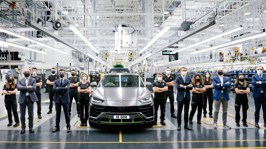 Urus chassi numero 15 mil