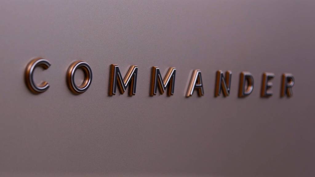 Jeep Commander Emblema Pérolas, bronze, couro: Commander busca evocar luxo nos detalhes