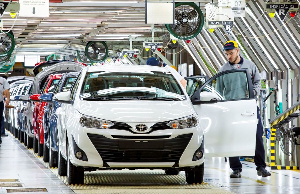 Produção Toyota Sorocaba