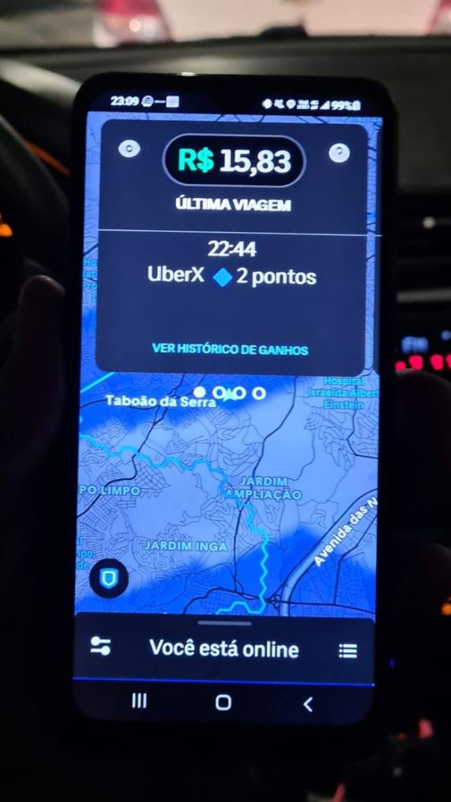 Comprovante Uber 2