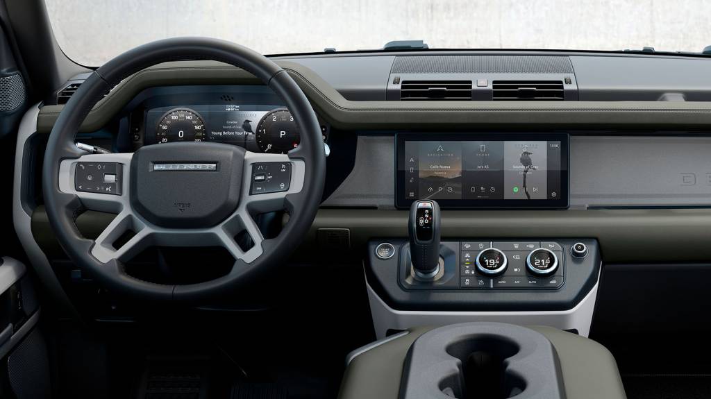 Land Rover Defender painel