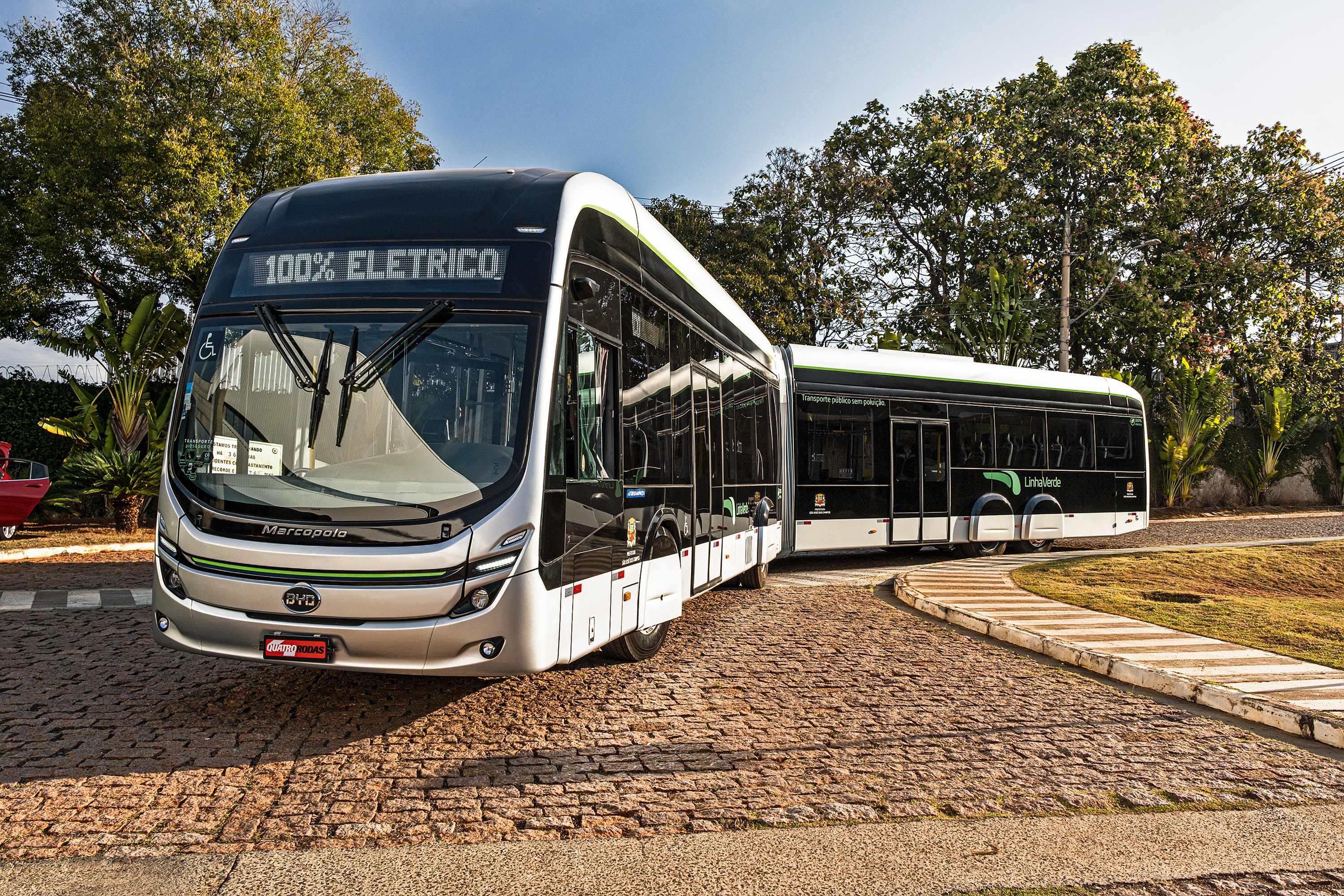 Ônibus elétrico articulado da BYD/Caio para a cidade de São Paulo está  pronto e será testado pela SPTrans