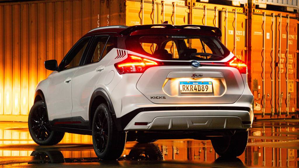 Traseira do novo Nissan Kicks XPlay