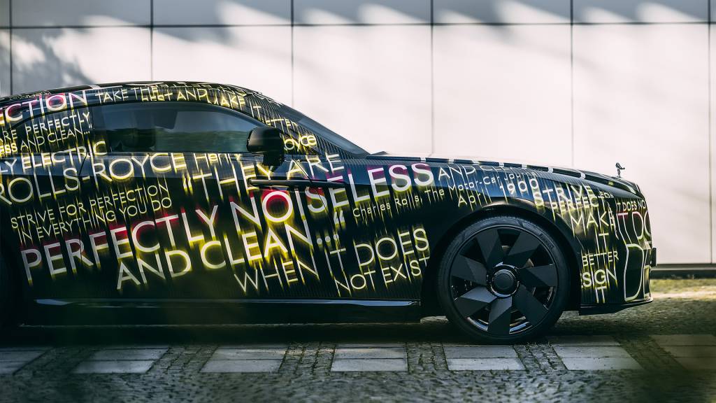 Rolls-Royce Spectre 2 lateral Rolls-Royce spectre