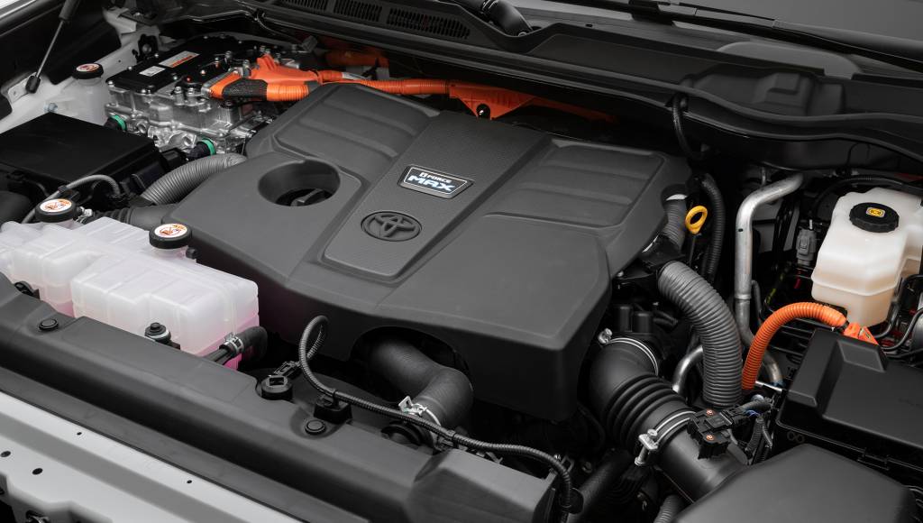 Motor da versão TRD Pro da Toyota Tundra 2022