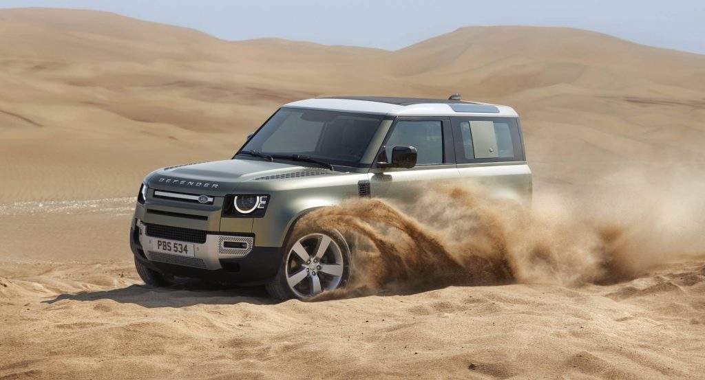 Land Rover 90 deserto