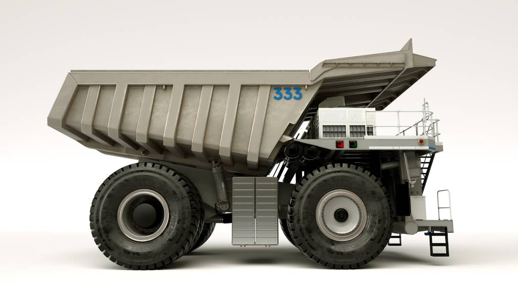 Rolls-Royce has developed a new mtu concept for a hybrid mining truck that could reduce CO2 emissions by up to 30 per cent. It is based on existing mtu products and technologies: the latest 12V 2000 engines together with mtu EnergyPack battery systems. Rolls-Royce hat ein neues mtu-Konzept entwickelt für einen Hybrid-Muldenkipper, mit dem CO2-Emissionen um bis zu 30 Prozent gesenkt werden könnten. Es basiert auf bestehenden mtu-Produkten und -Technologien: die neuesten 12V-2000-Motoren zusammen mit mtu EnergyPack-Batteriesystemen.