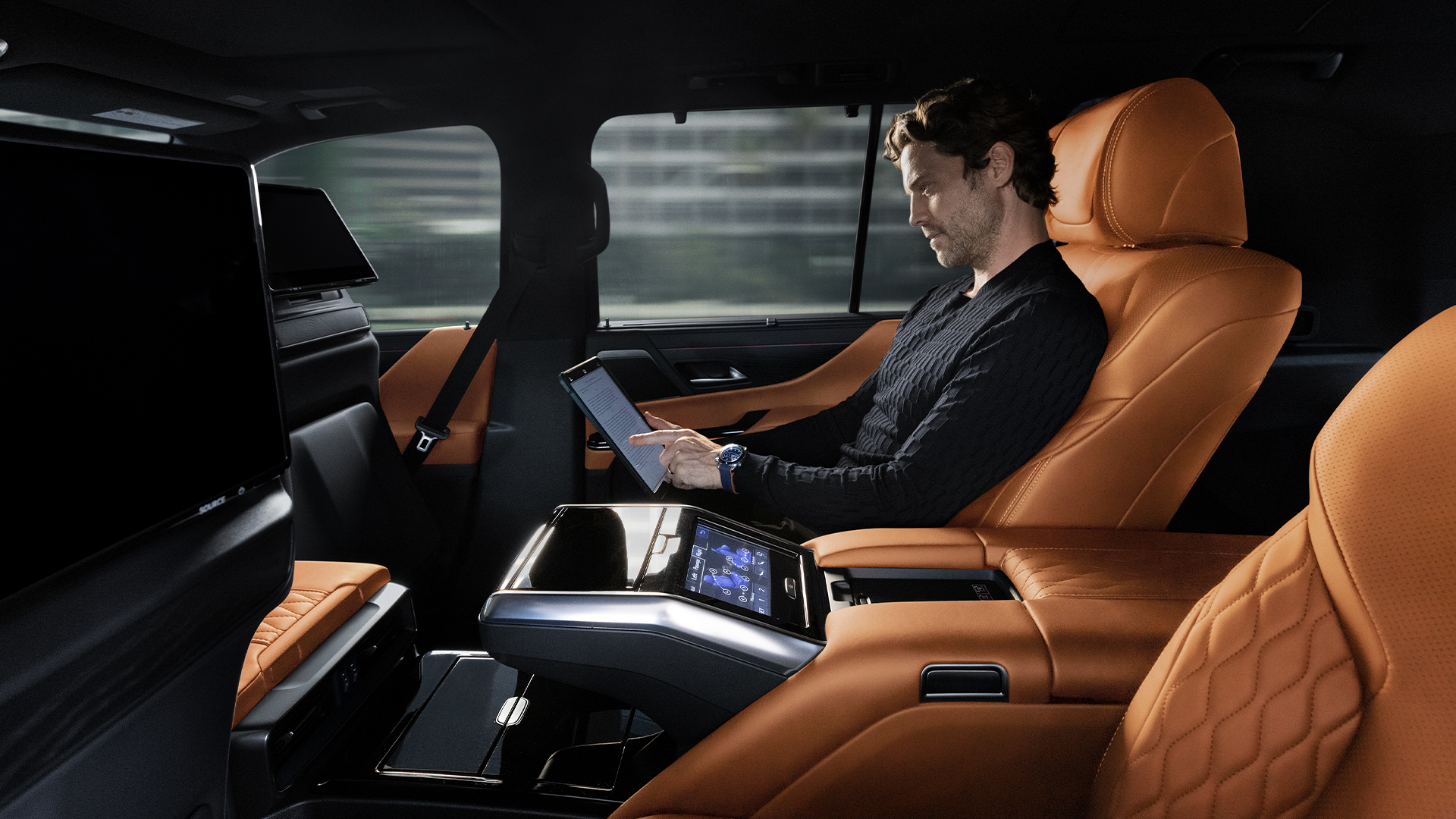 Interior passageiro Lexus LX 600 Ultra Luxury