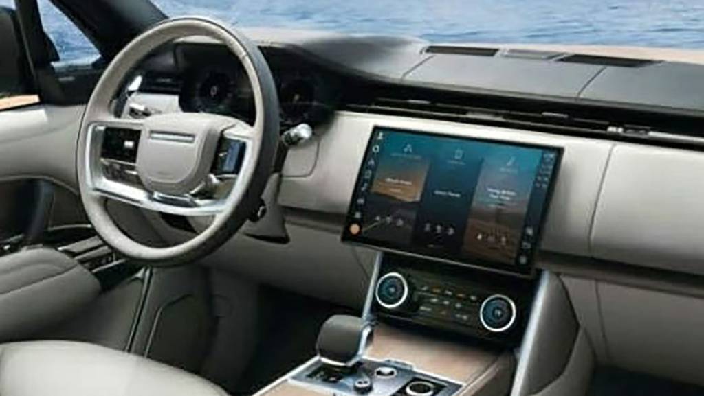 Interior do Novo Range Rover 2022