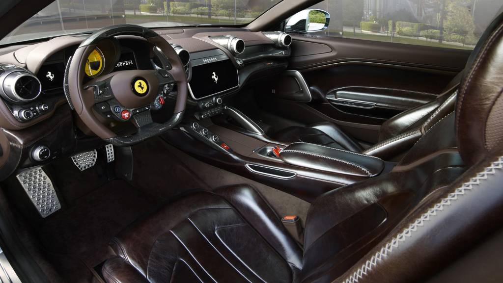 Painel interior da Ferrari BR20