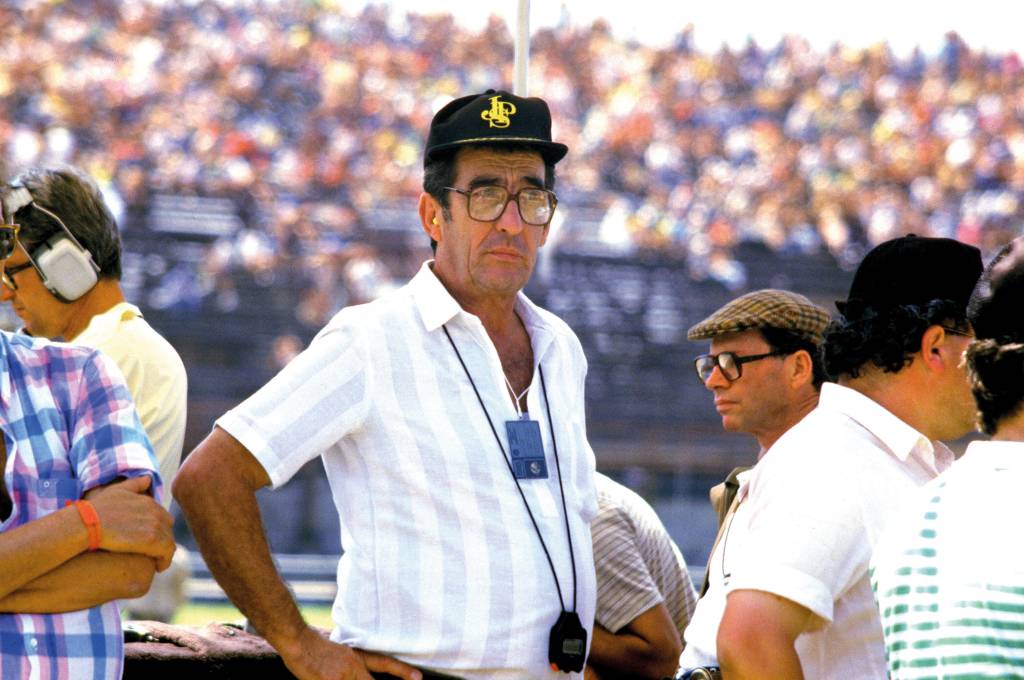 Milton Senna, pai de Ayrton, no GP Brasil de F1.