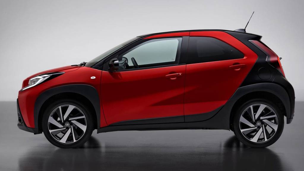 Toyota Aygo X 5 Entre-eixos cresceu 9 cm