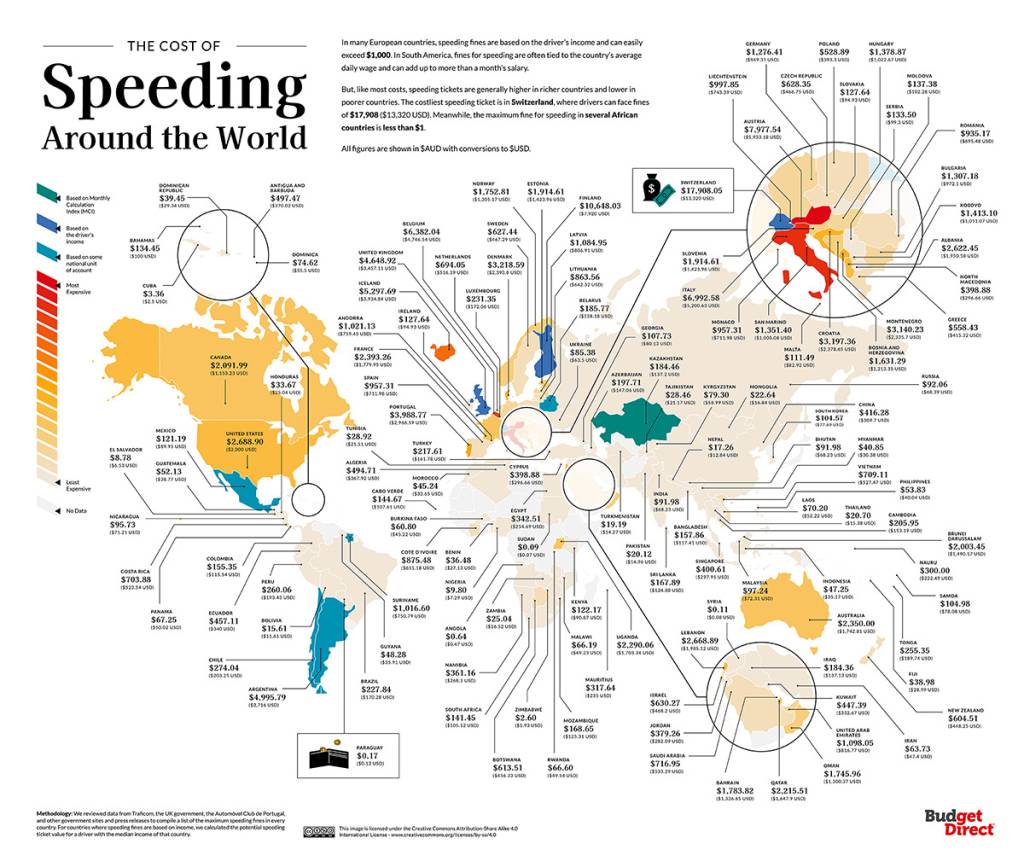 mapa mundi multas