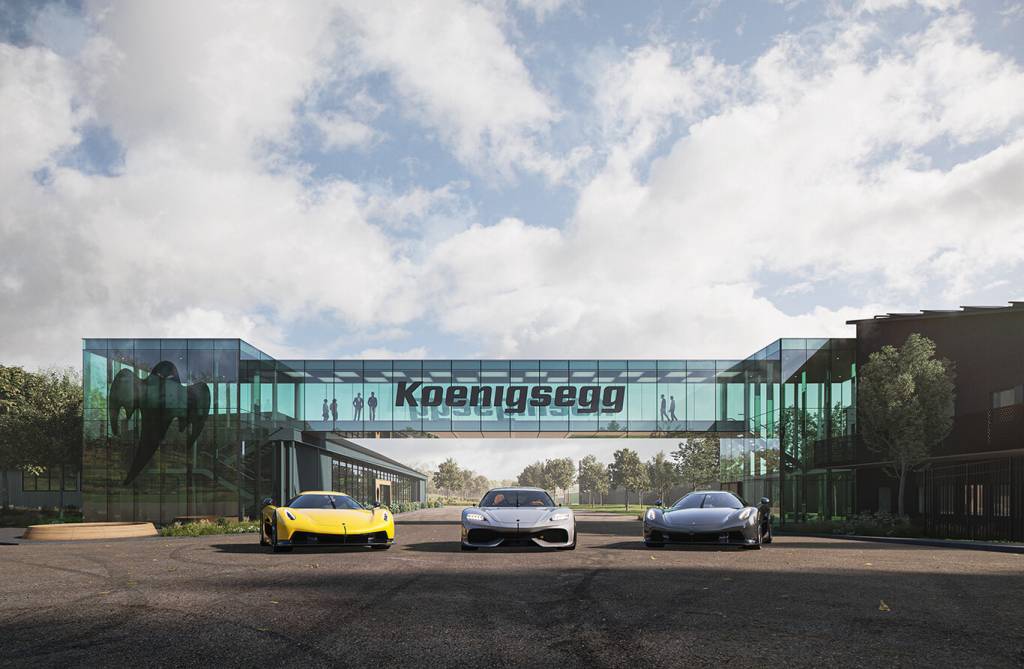 Nova fabrica da Koenigsegg