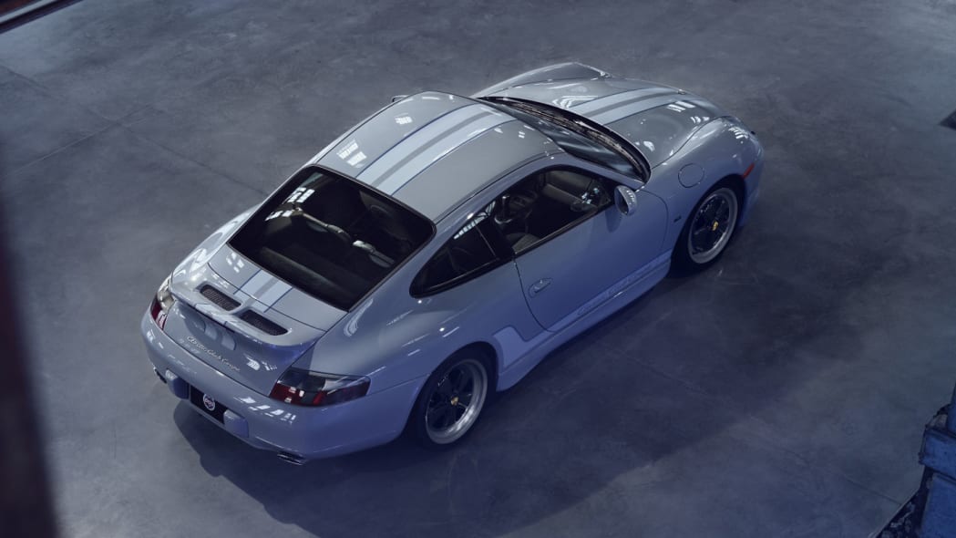 Porsche 911Classic Club Coupe visto de cima