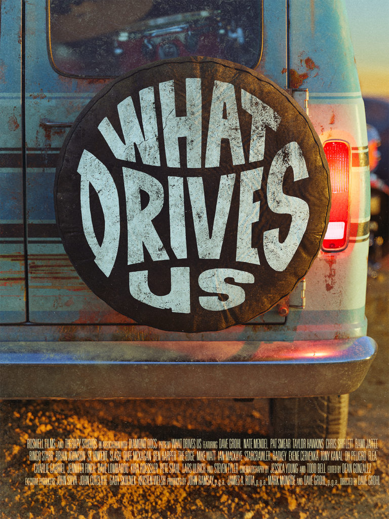 Cartaz What Drives Us Documentário está disponível no streaming da Amazon