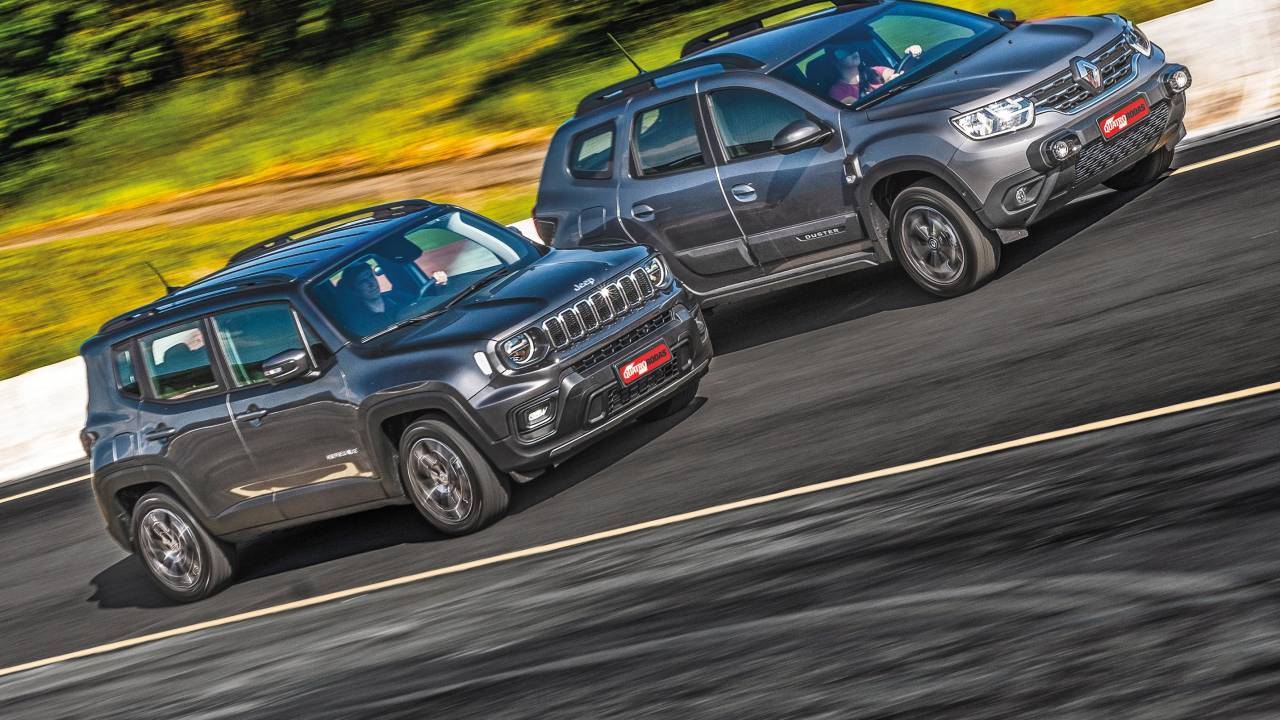 Jeep Renegade e Renault Duster