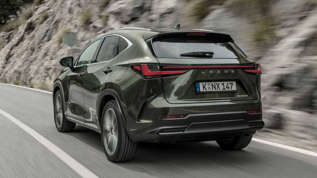 lexus-nx-350h a Lexus nx 350h traseira