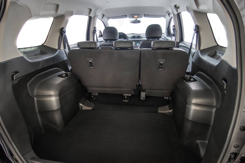 Com capacidade de até 710 litros, o porta-malas do Spin LTZ tem espaço para até uma cadeira de rodas montada