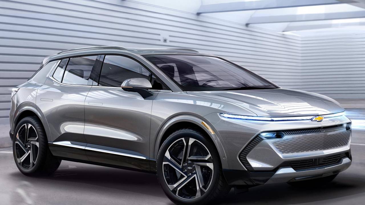Novo modelo usará mesma tecnologia de baterias do Chevrolet Equinox EV (foto), que terá irmão menor exclusivo da América do Norte