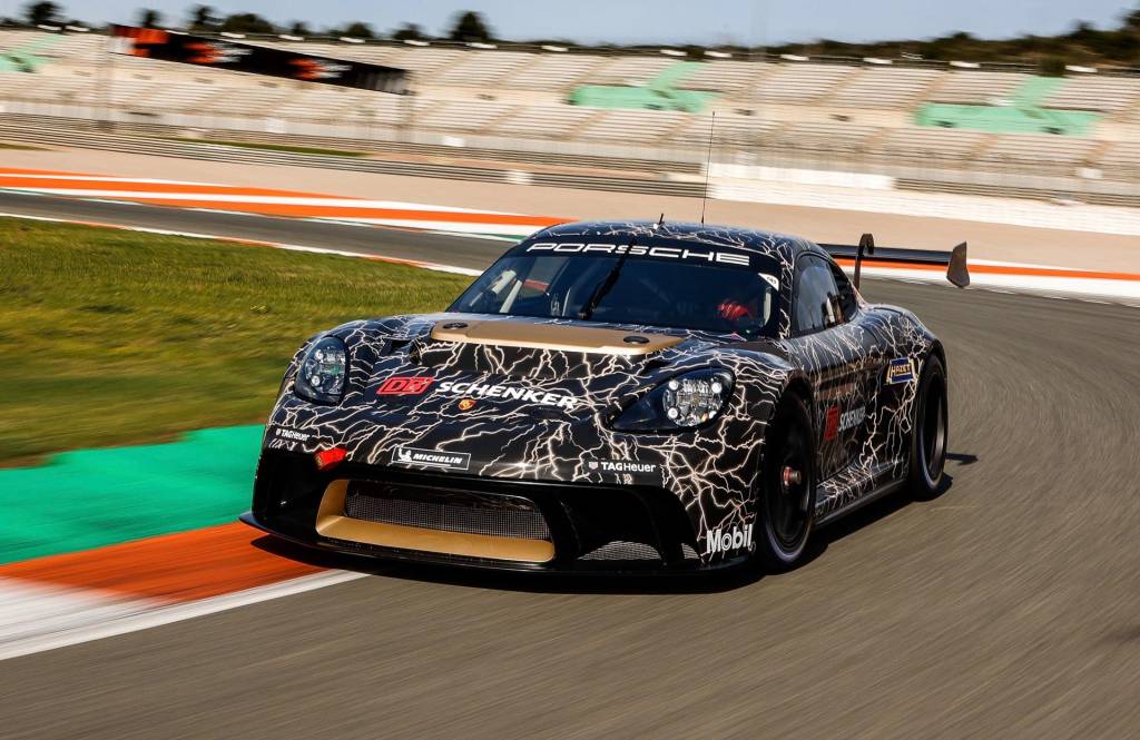 Protótipo do futuro esportivo de corrida da Porsche