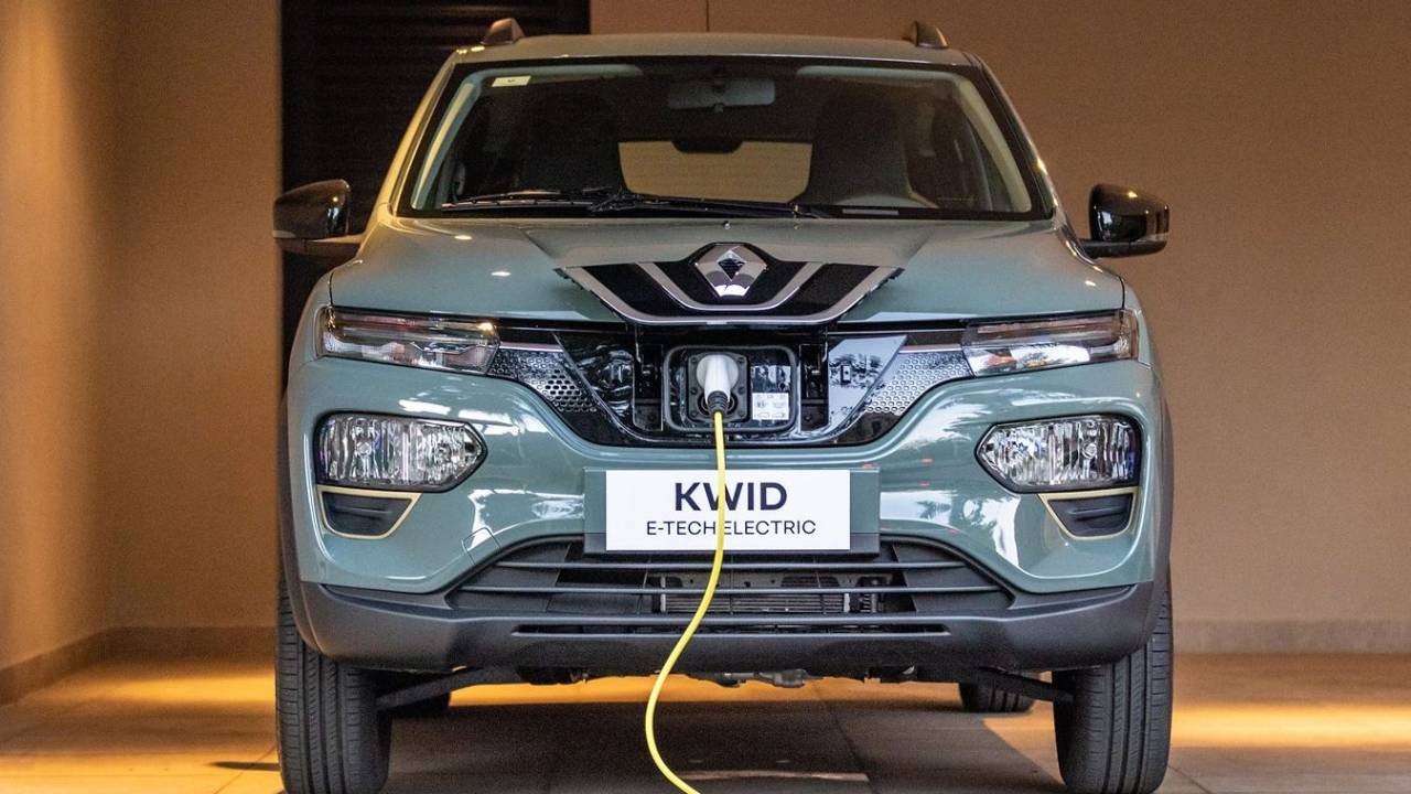 Renault Kwid E-Tech Eletrico carregamento