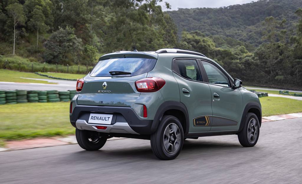 Renault Kwid E-Tech Eletrico traseira