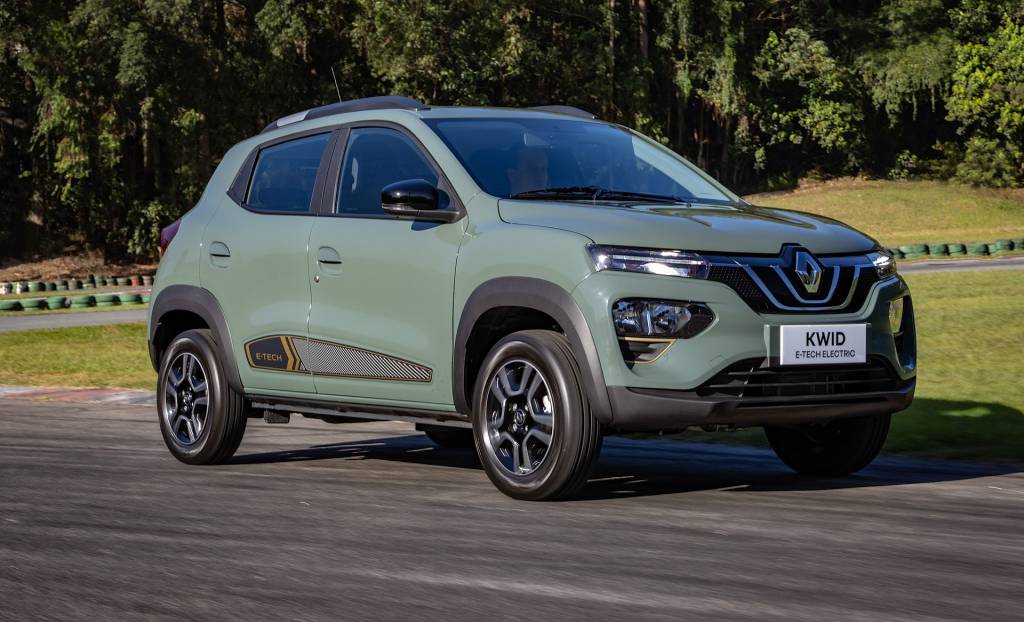 Renault Kwid E-Tech Eletrico frente