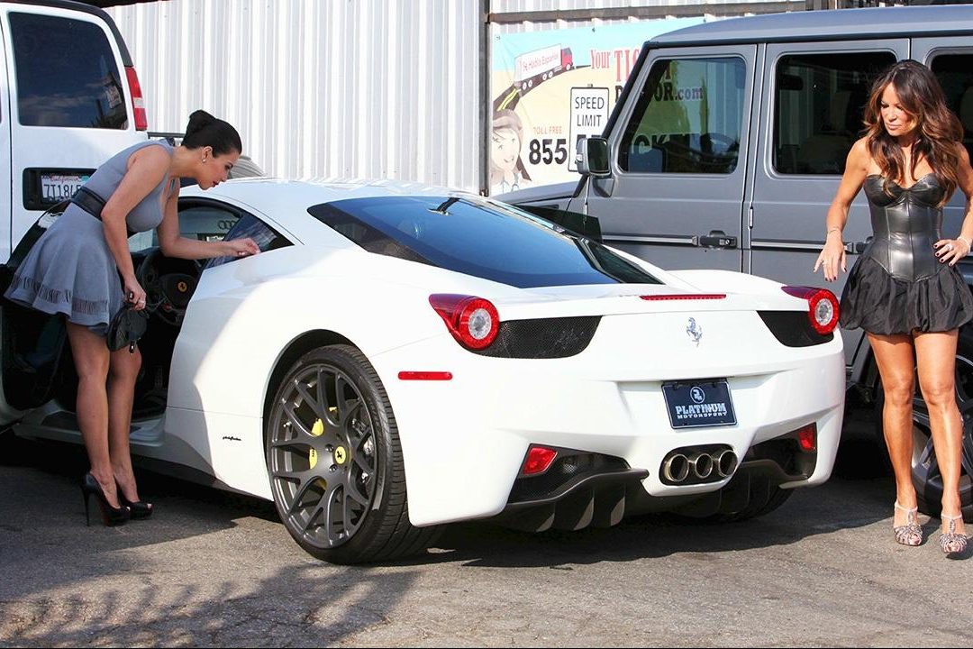 Ferrari 458 Italia de Kim Kardashian