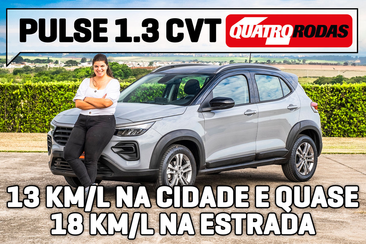 Fiat Pulse 1.3 automático: faz 18 km/l e é o SUV mais econômico do Brasil