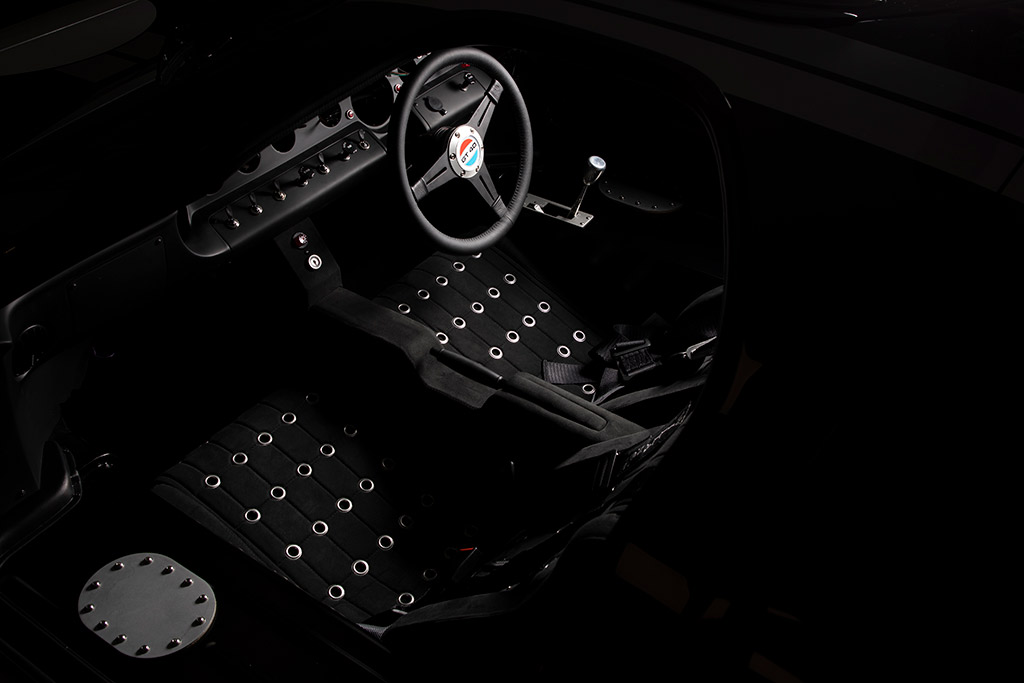 GT40 EV interior