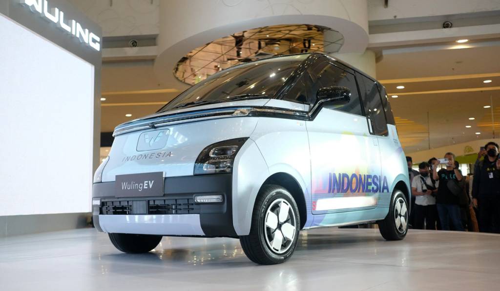 Wuling Air EV apresentação indonésia