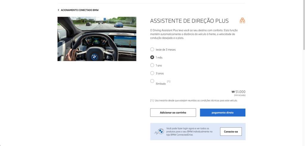 BMW ConnectedDrive piloto automático