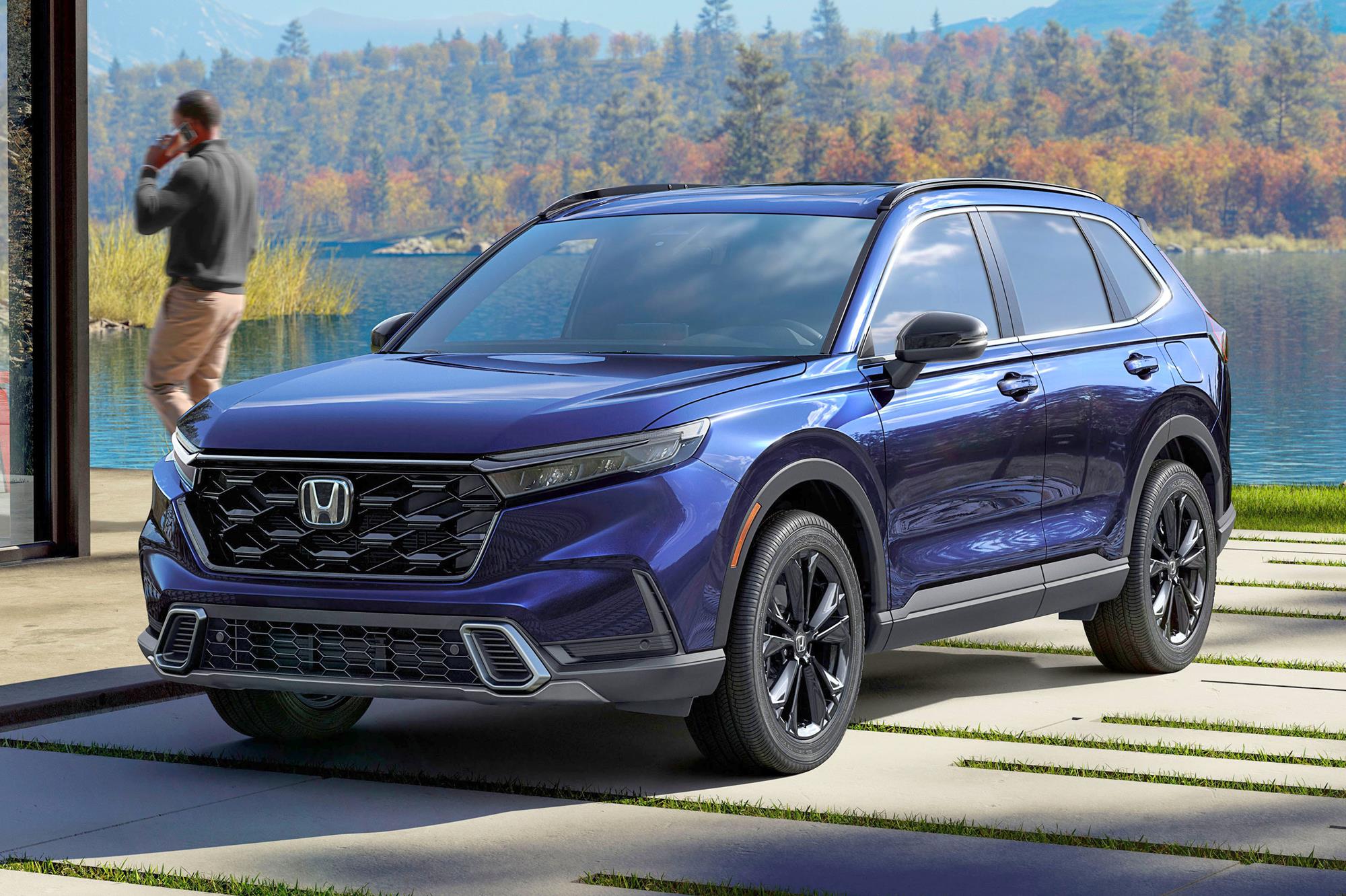 Flagra: Honda CR-V 2023 é híbrido, tem 207cv e já está em testes no