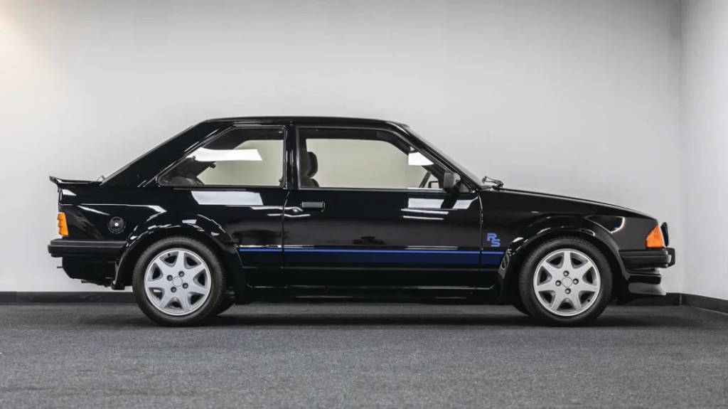 Ford Escort RS Princesa Diana lateral