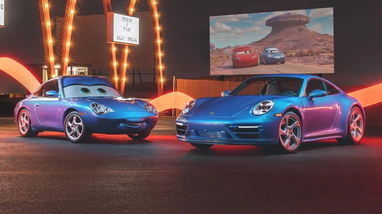 Porsche e Pixaar deram vida a Sally, namorada de Relâmpago McQueen em Carros