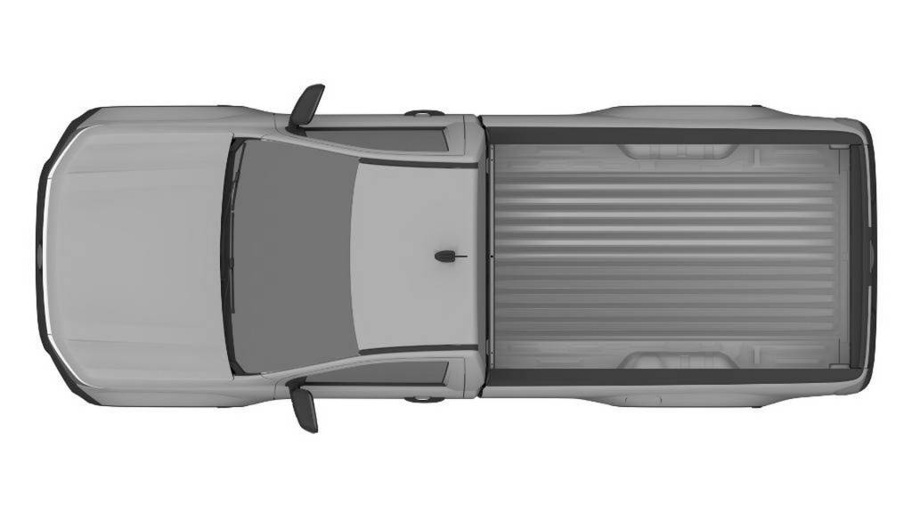 VW Amarok 2023 cabine simples vista de cima