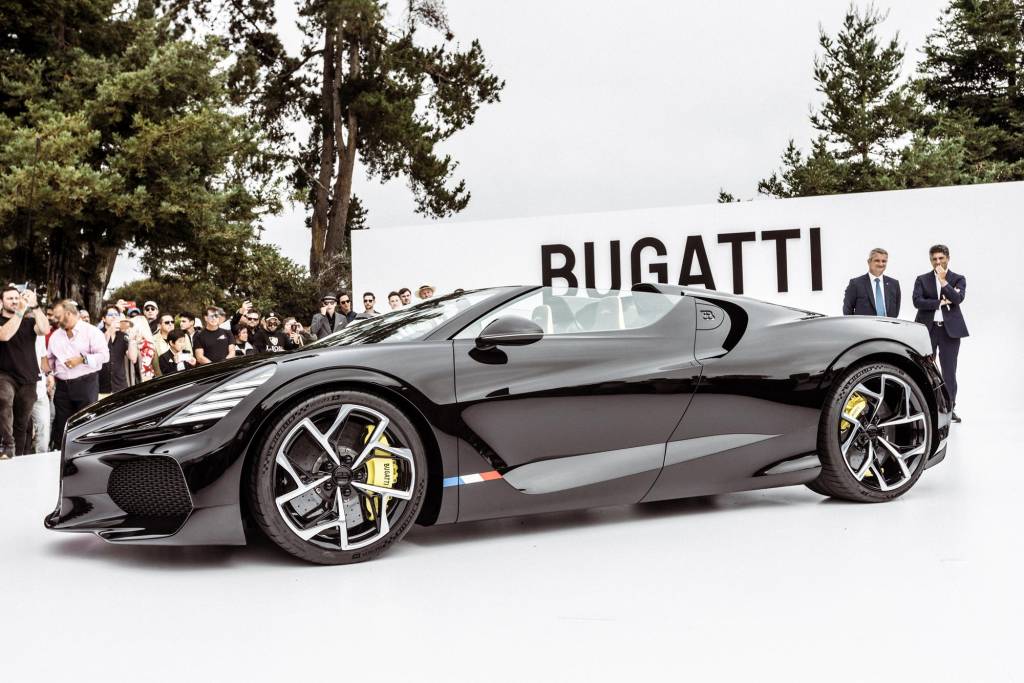 Bugatti W16 Mistral: The Ultimate Roadster Press Conference