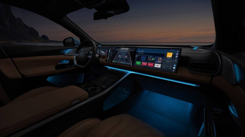 2023-XPeng-G9-2 XPeng G9 interior escuro