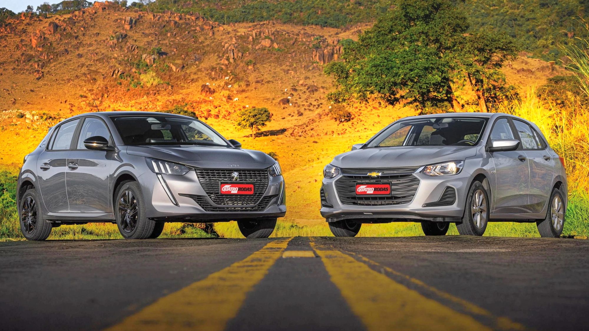 Comparativo: Peugeot 208 Style 1.0 é Melhor Que O Chevrolet Onix LT 1.0 ...