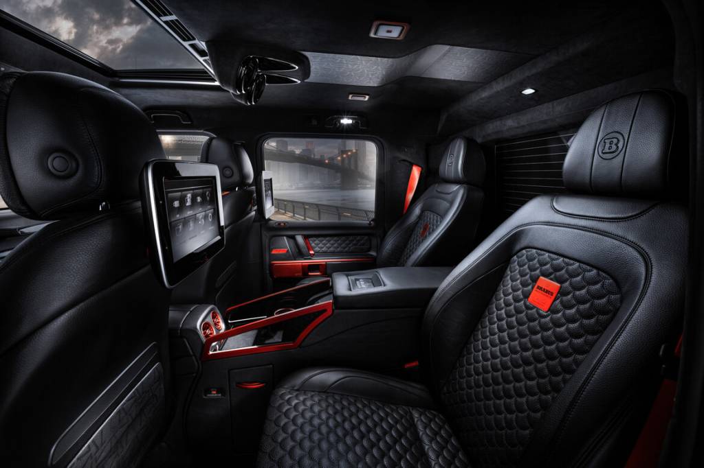 Brabus P 900 interior bancos traseiros