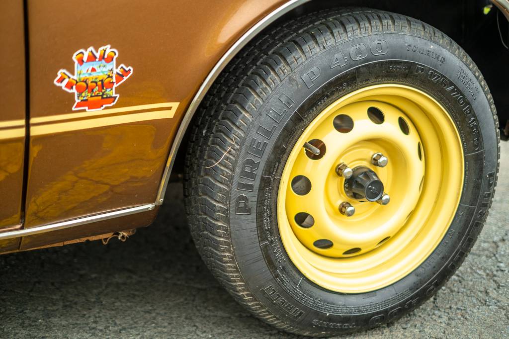 Chevrolet Chevette detalhe roda