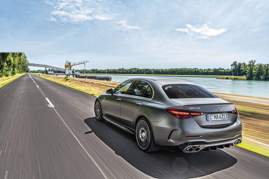 Press Test Drive AMG C 43 & AMG EQE 53, 2022, Colmar