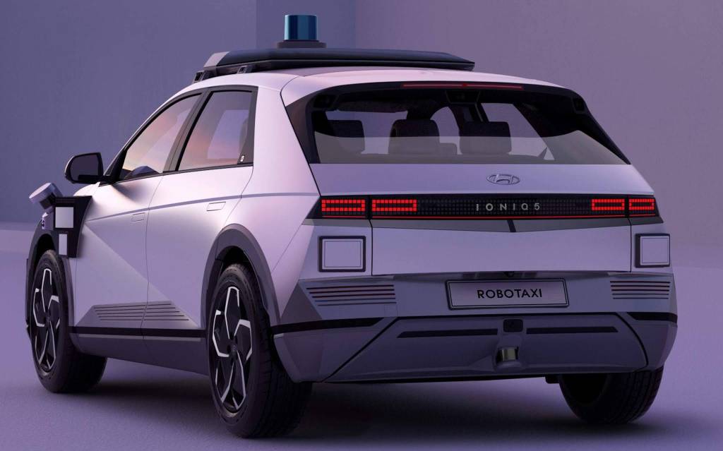 IONIQ5Robotaxi (1) Hyunsai Ioniq 5 traseira robo taxi