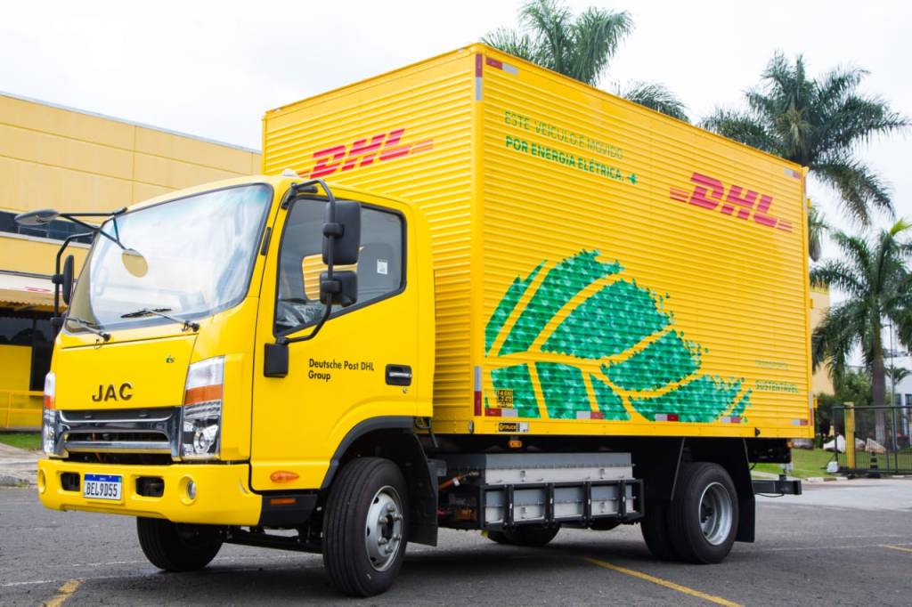 Caminhão eletrico DHL